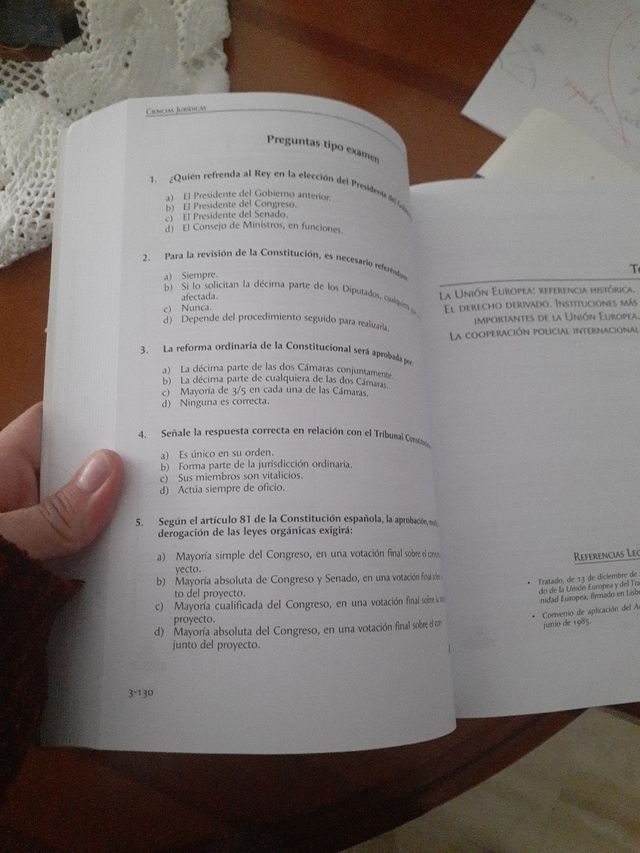 Temario Policía Nacional sin usar