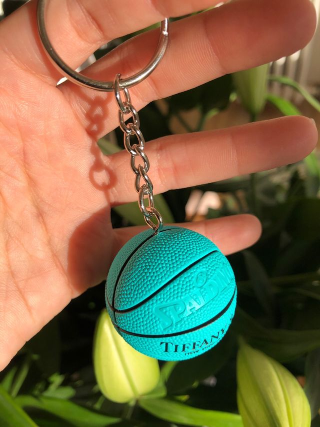 Tiffanys & Co. Baloncesto Llavero