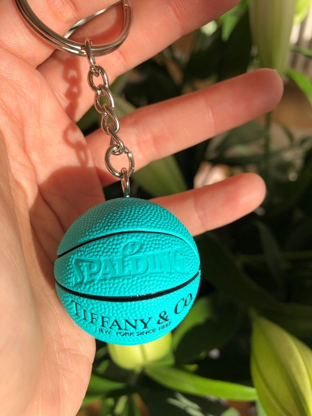 Tiffanys & Co. Baloncesto Llavero