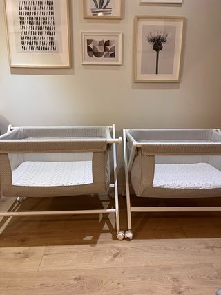 Mini cuna bebé (Mellizos)