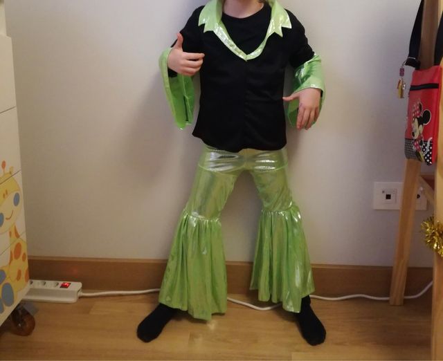 Disfraz carnaval Saturday night