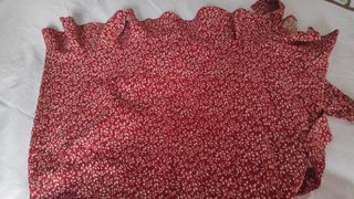 Minifalda verano tonos rojo