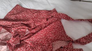 Minifalda verano tonos rojo