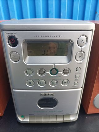 Minicadena Philips y sony