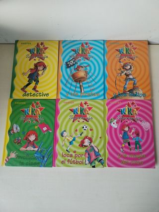 Lote de libros Kika superbruja 