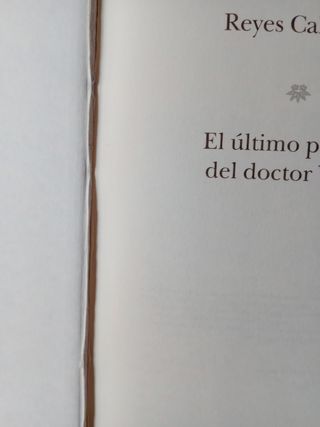 LIBRO "EL ÚLTIMO PACIENTE DEL DOCTOR WILSON"