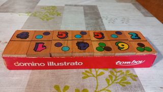 Domino in legno vintage