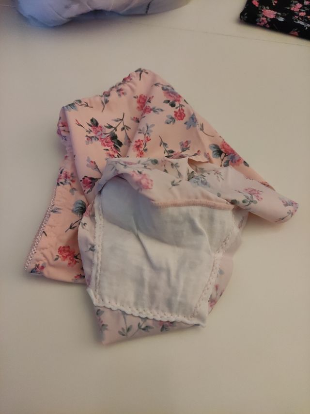 Mutandine nuove tg M/L fiori 🌹 rosa