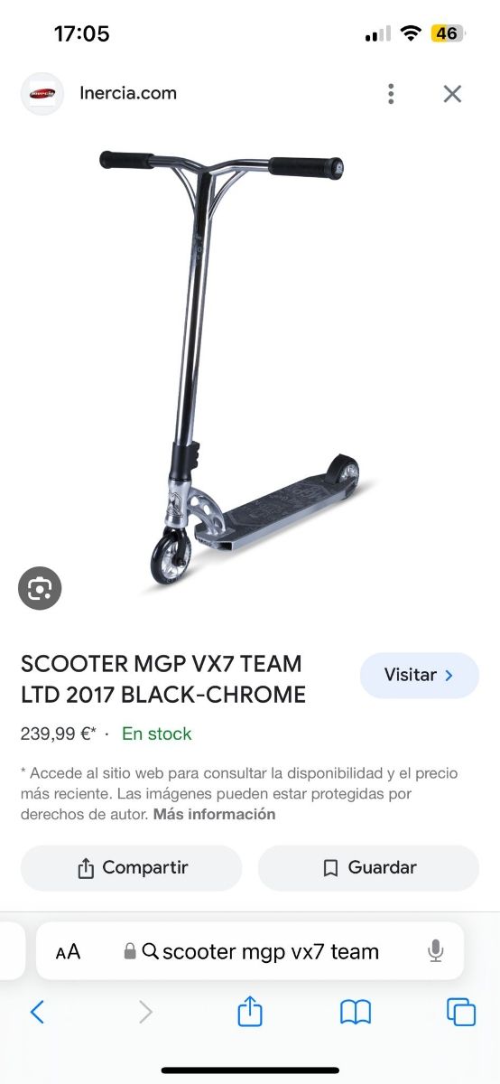 scooter MGP vx7 team