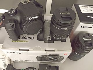 Cámara Réflex Canon + objetivos