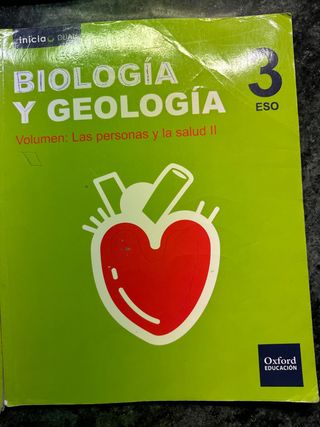 Pack 3 libros Biología y Geología