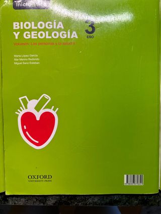 Pack 3 libros Biología y Geología