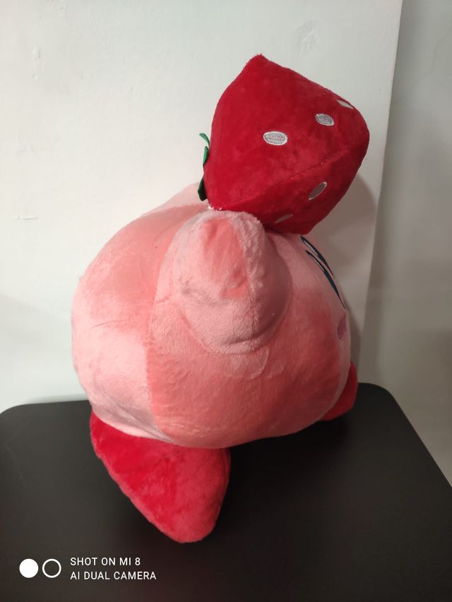 Peluche Kirby alla fragola 30cm