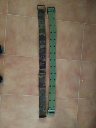 Cinturón militar, airsoft