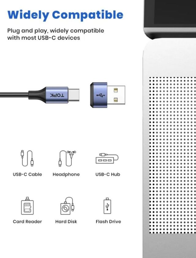 Adaptador USB tipo C