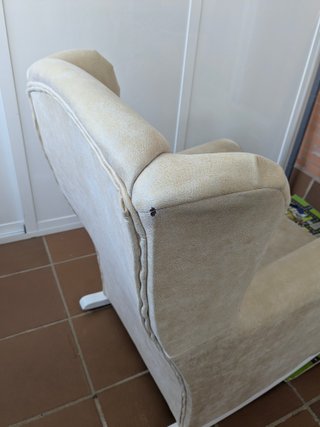 Sillón de lactancia beige