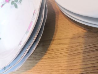 Juego 6 platos vintage