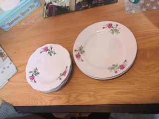 Juego 6 platos vintage