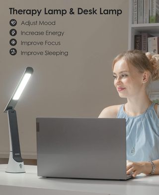 Lámpara de Terapia Luz Diurna Natural Flexo