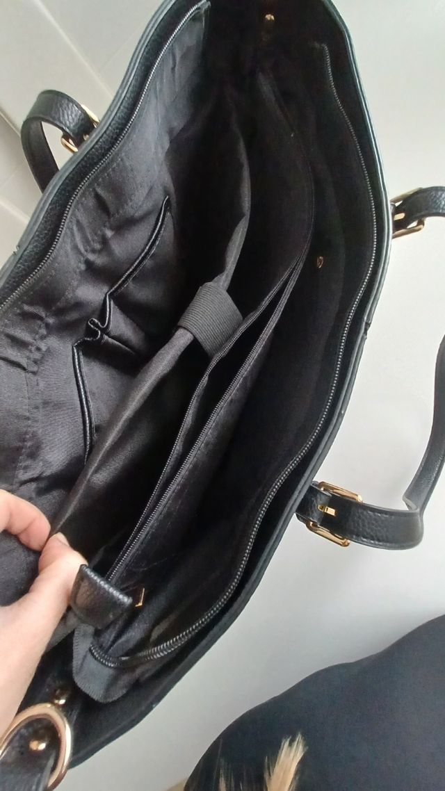 Bolso negro mujer
