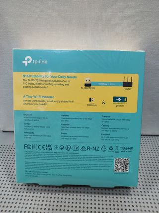 Adaptador USB nano inalambrico N de 150m