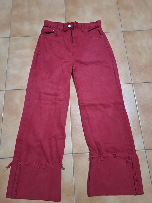 Jeans svasati Borgogna