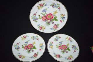 Conjunto 3 Pratos decorativos -Porcelana da Disfer