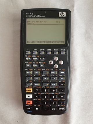 Calculadora hp 50g