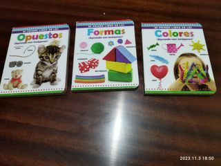 Mi primer libro de opuestos formas color