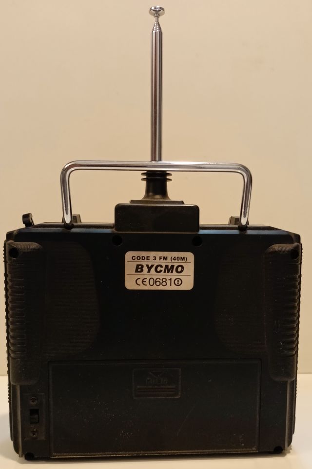 Mando Radio Control Bycmo Code 3 FM 40MHz |Perfect