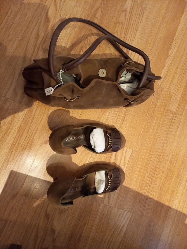 SET SCARPE E borsa ADRIAN VIDAL