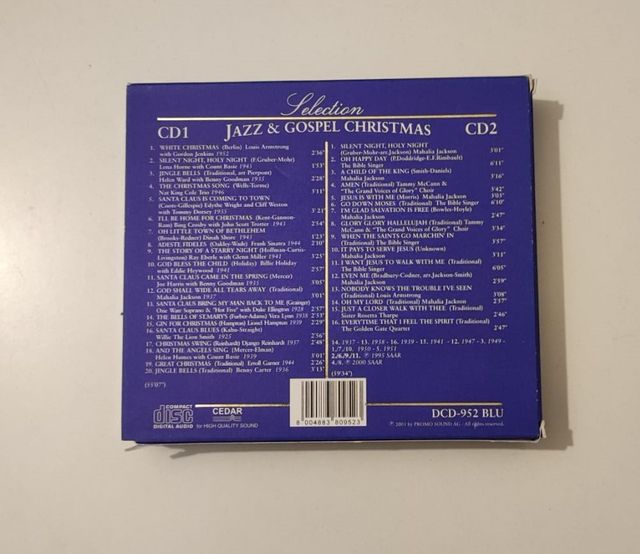 Jazz & Gospel Christmas - 2 cd - cofanetto.