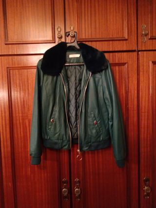 Cazadora Escandelle Paris Talla M Cuero