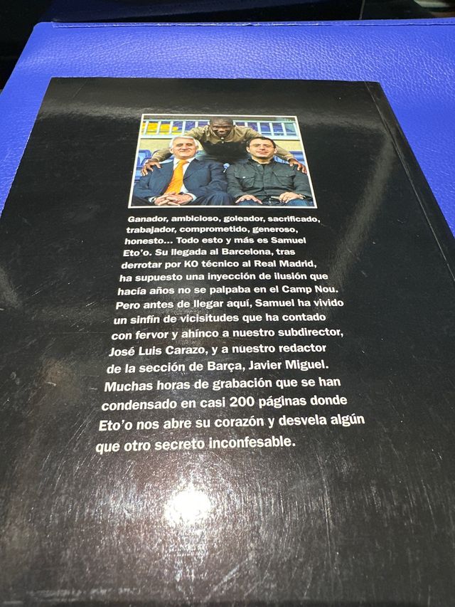 Libro Samuel Eto’o (Raza de campeón)