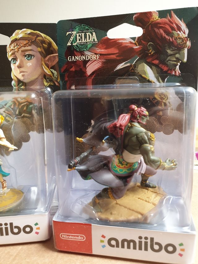 Pack Amiibos Zelda y Ganondorf