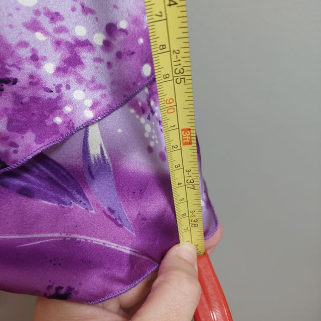 Vestido de seda de fiesta