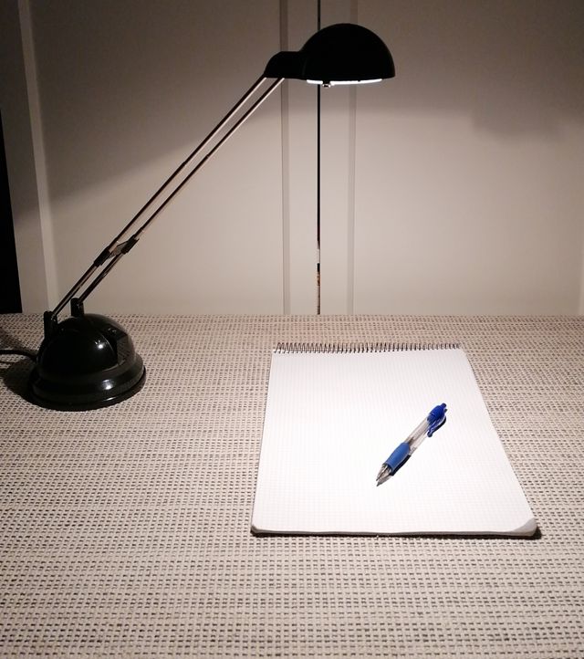 Lámpara escritorio década '90