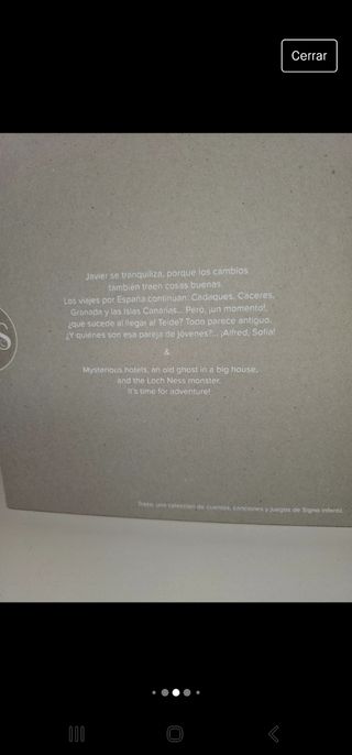 Libro infantil  colección  signo