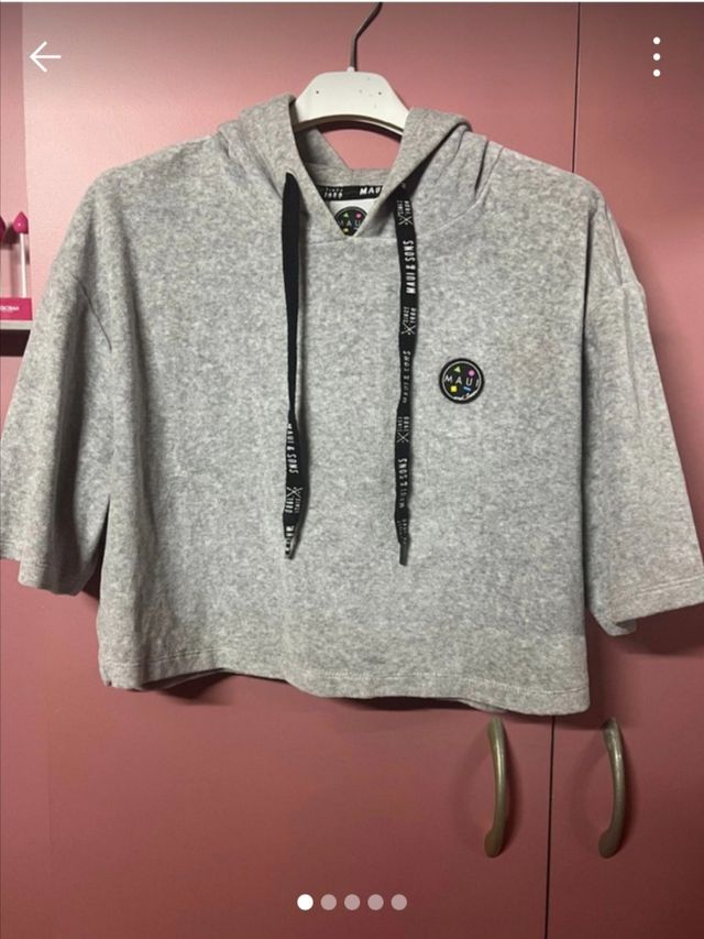 Felpa tre quarti ragazza