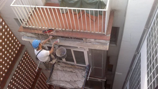 Rehabilitacion de balcones y terrazas sin andamios