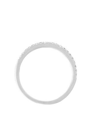 ANILLO ORO BLANCO Y DIAMANTES