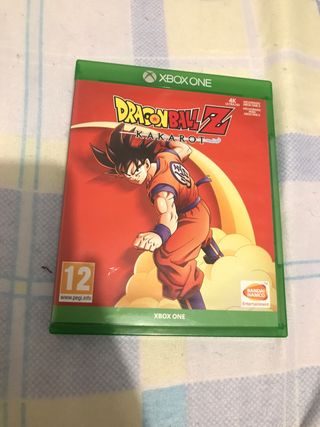 dragon ball kakarot Z caja vacia 