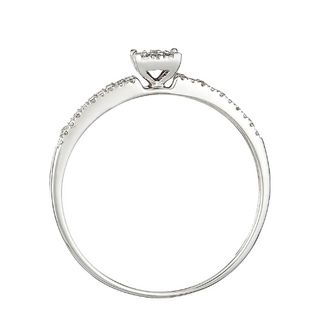 ANILLO Oro blanco y diamantes