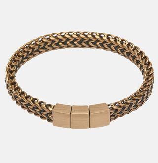 PULSERA ARMANI CHAPADA EN ORO, HOMBRE