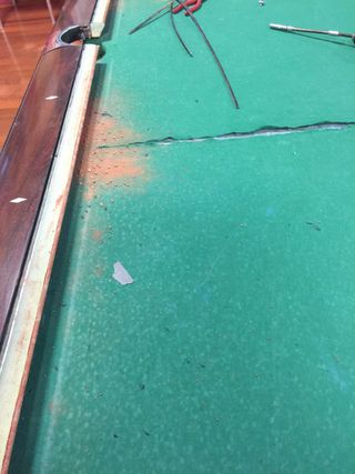 TAPPEZZERIA PER TAVOLI DA BILIARDO