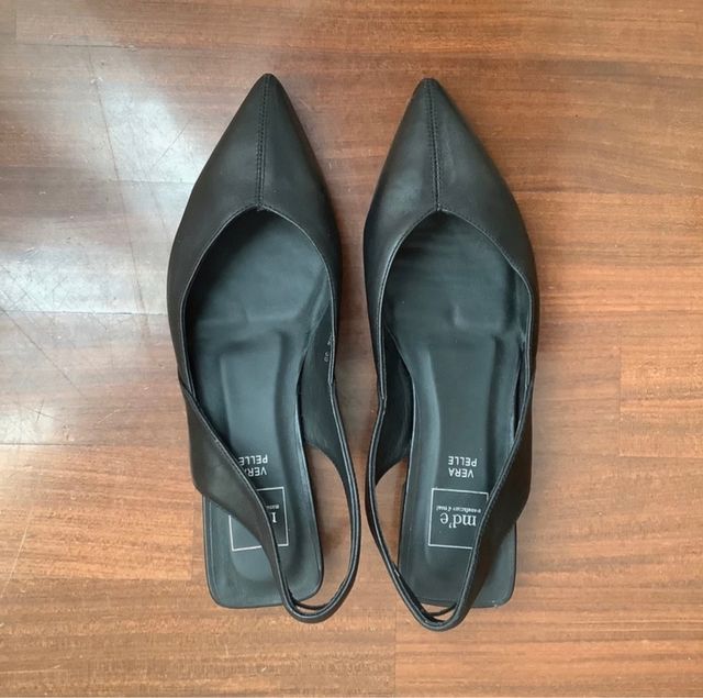 Decollete’ in vera pelle md’e