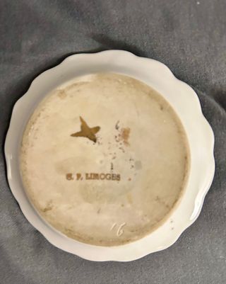 Plato porcelana “Limoges France”