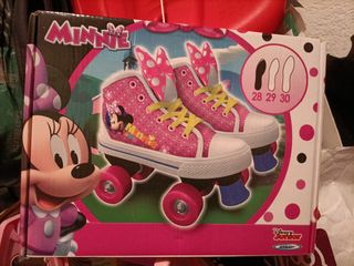 Patines 4 ruedas Minnie Mouse