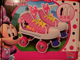 Patines 4 ruedas Minnie Mouse