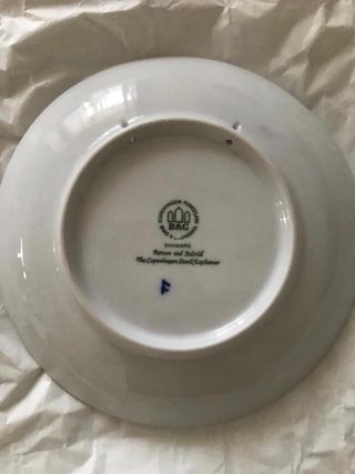 piatto in ceramica Royal Copenhagen